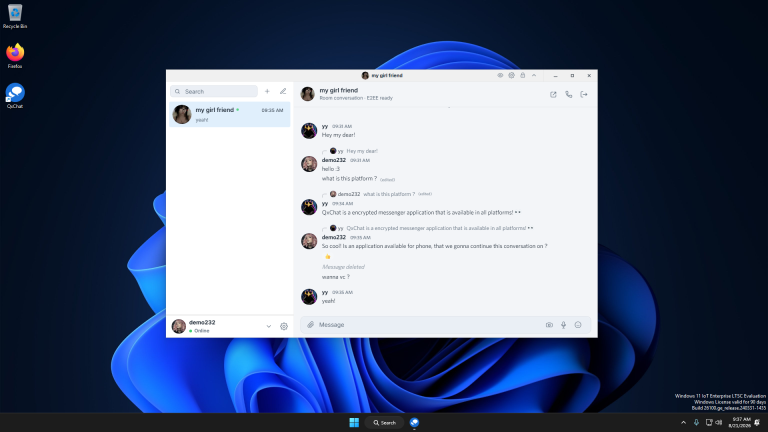 Text Rooms