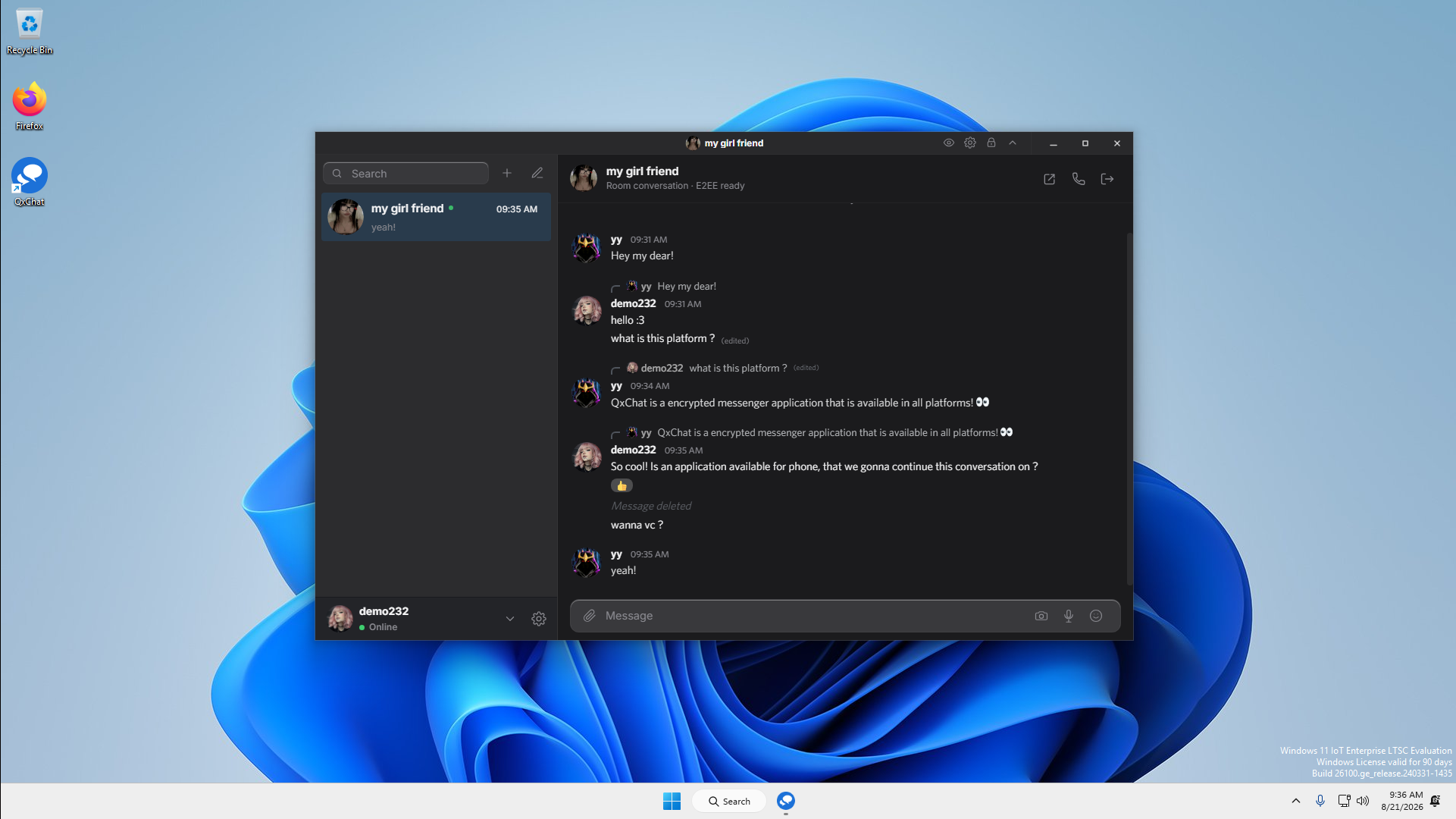 QxChat Desktop Client